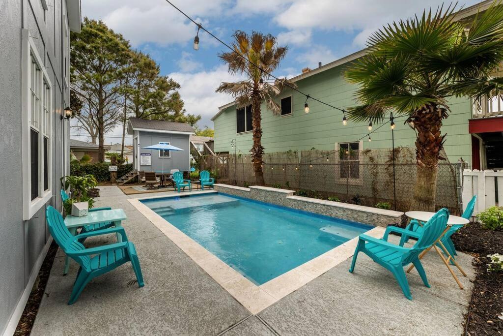 5/3 With A Heated Pool 2 Min From Beach, Updated Галвестън Екстериор снимка