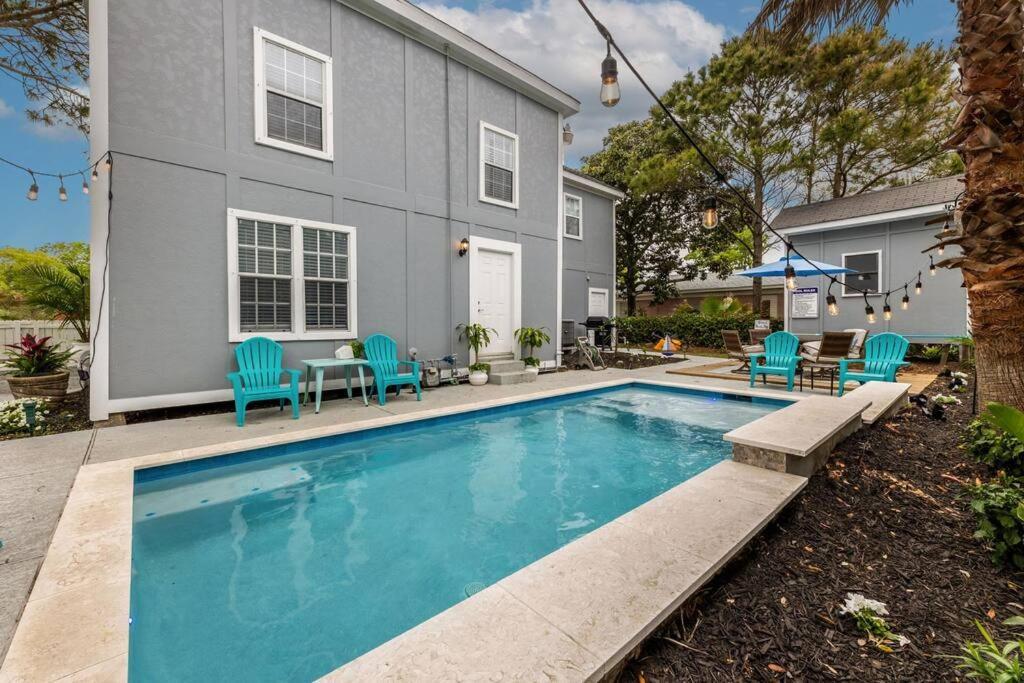 5/3 With A Heated Pool 2 Min From Beach, Updated Галвестън Екстериор снимка